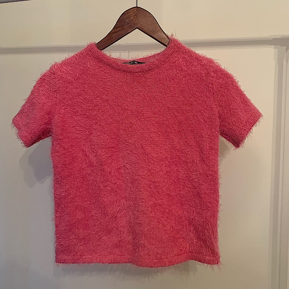 “Paper Heart” fluffy shirt